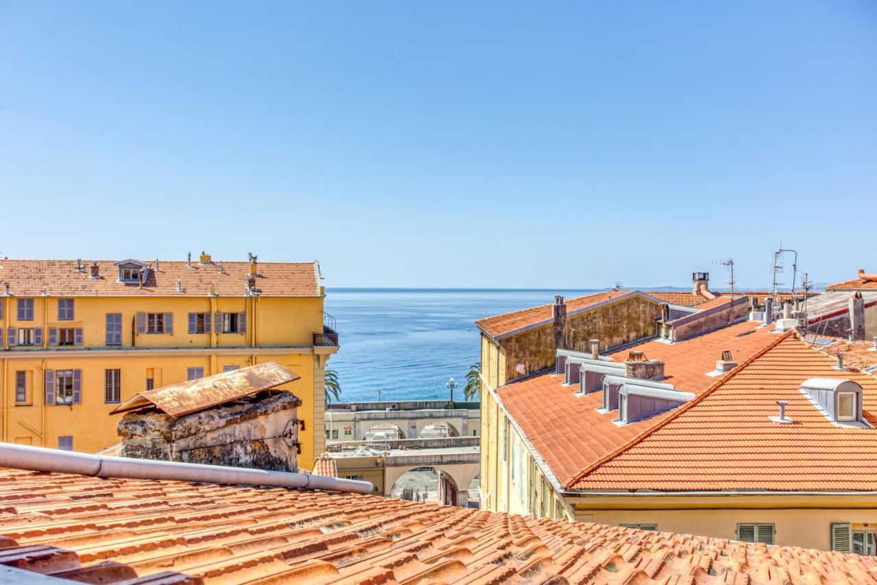 Apartamento Gilly 4 - Exceptional 2Beds, Sea View, Modern,A/C, Old Town Niza Exterior foto